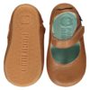 Mighty Shoes. Tan Mary Jane Shoes